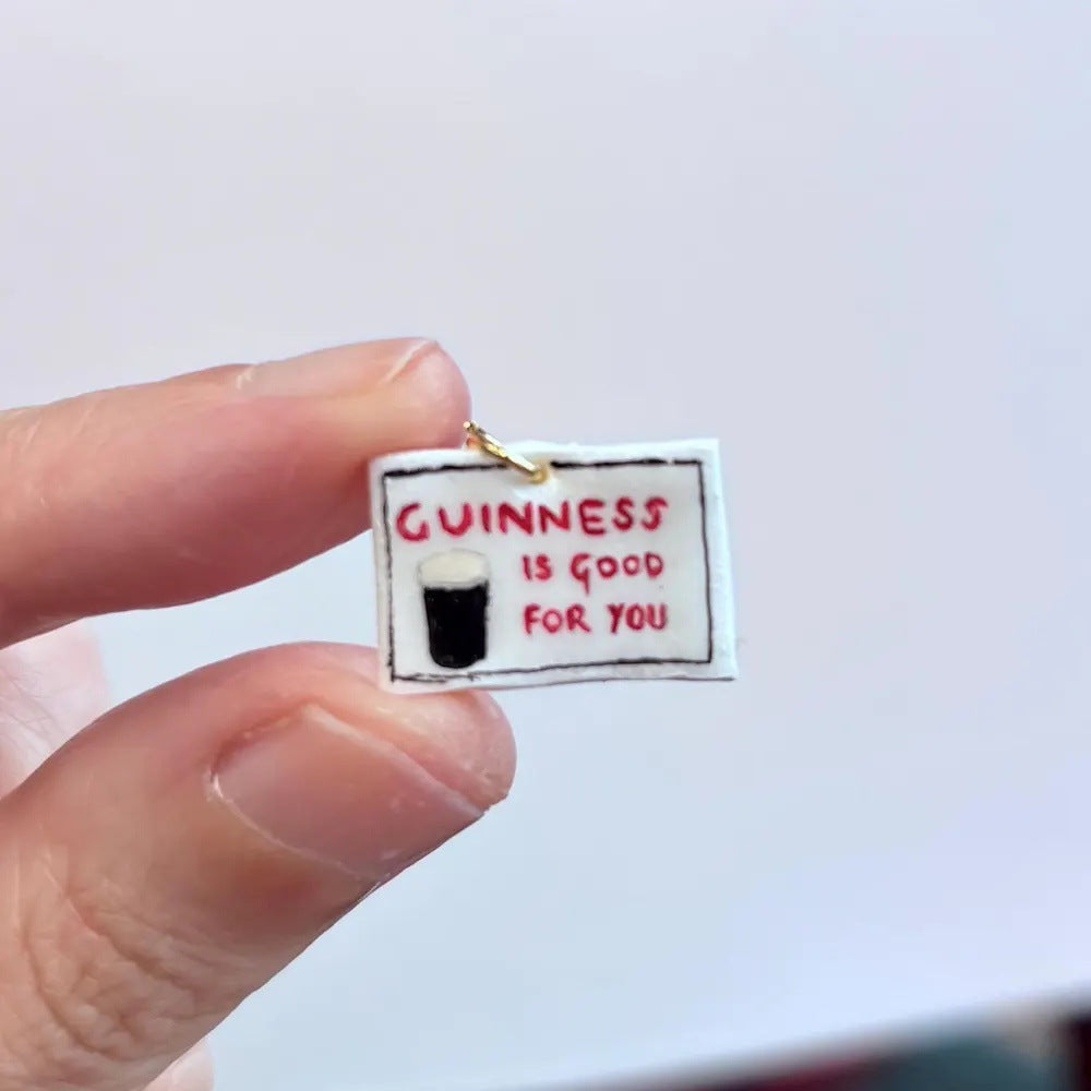 Vintage 18K Gold Plated Drip Oil Candy Charm Bar for Women