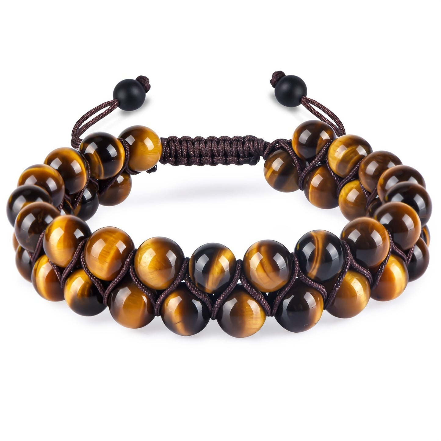 Unisex Animal Charm Alloy Bracelet with Natural Turquoise Agate and Crystal Stones