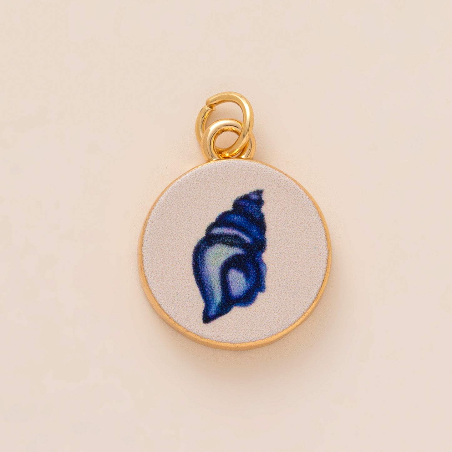 Sweet Floral Brass Plated Drip Oil Painted Cherry Boot Charm Bar Pendant DIY Accessory