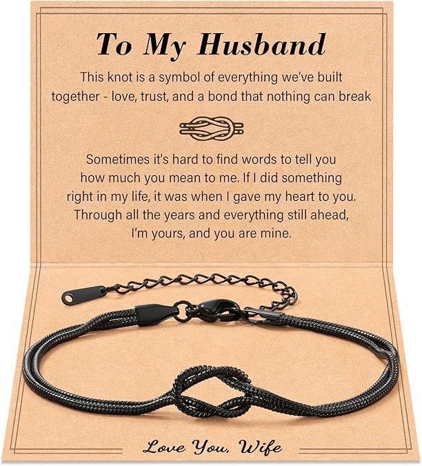 Minimalist Geometric Infinity Paperclip Chain Bracelet for Women