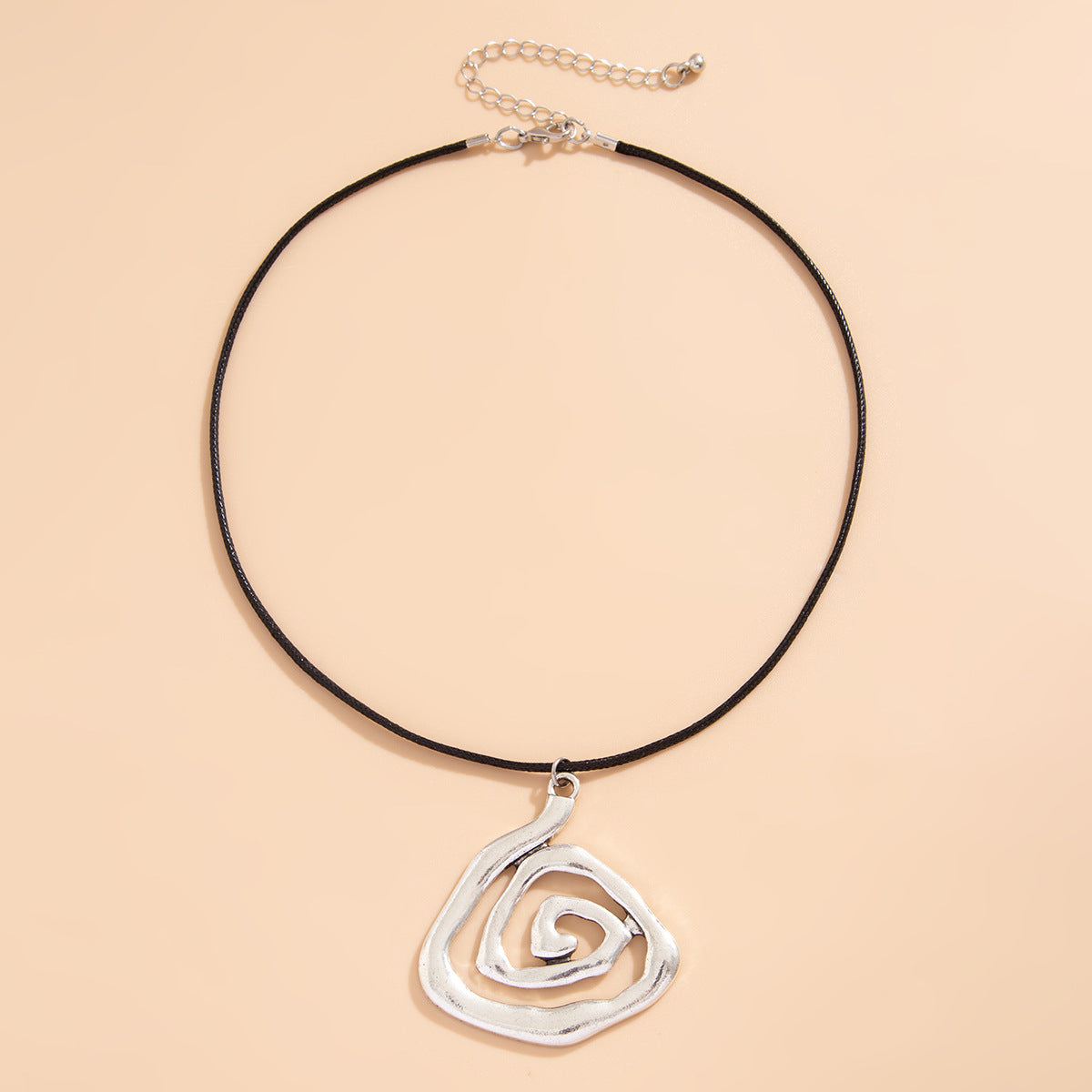 Orecchini a perno geometrici minimalisti in acciaio inossidabile con finitura smaltata, design a spirale e quadrato