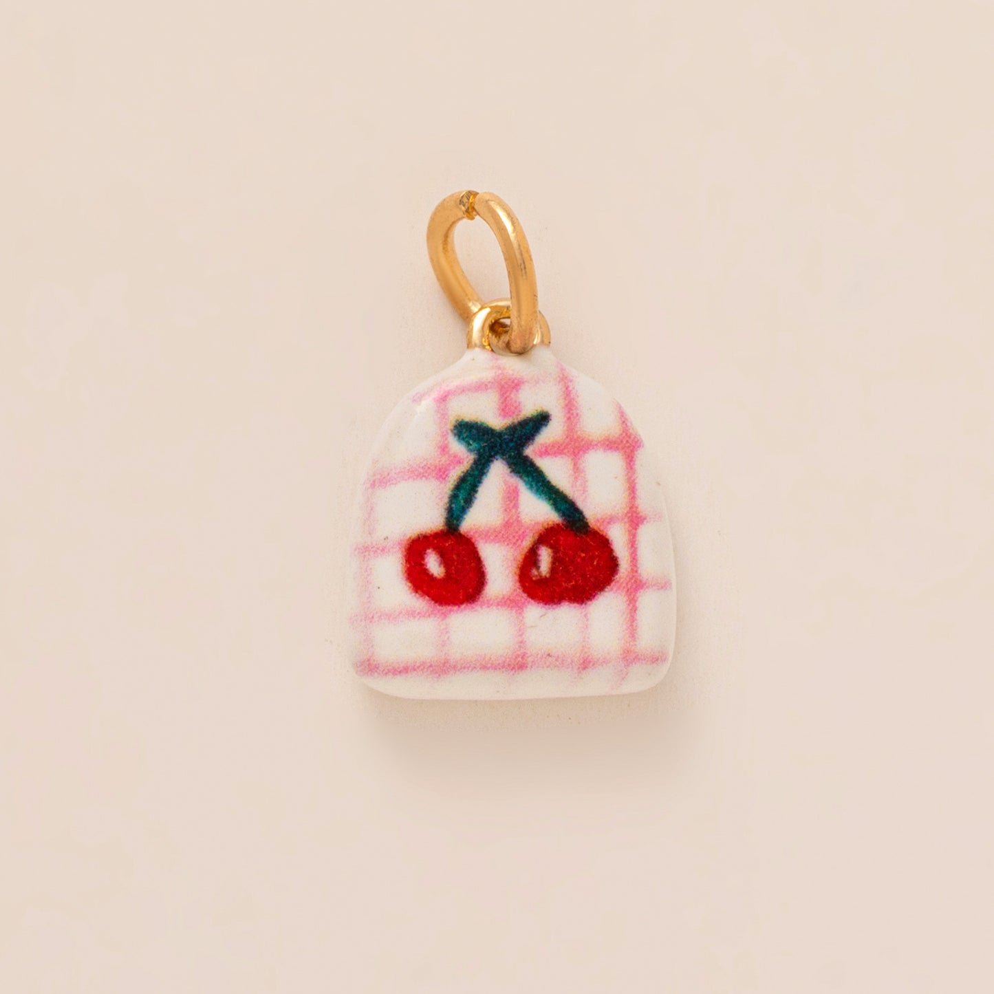 Fashion Plated Brass Floral Heart Letter Fruit Charm Bar DIY Accessories