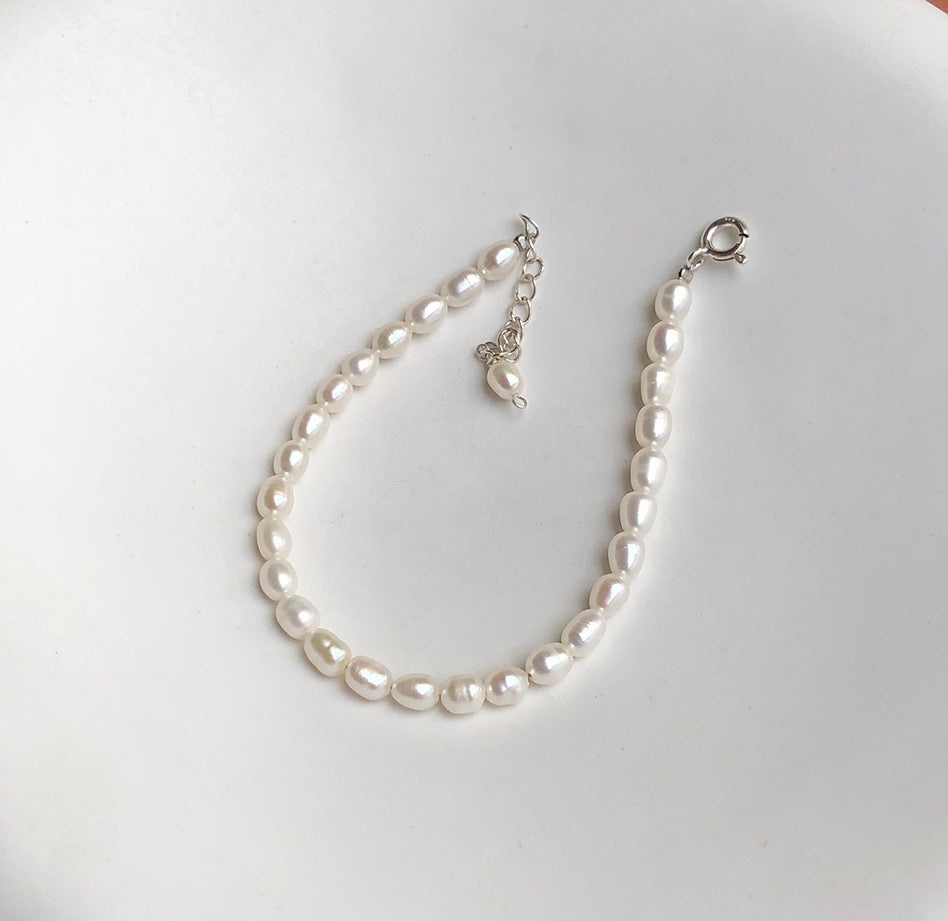 Braccialetto a forma di stella in argento sterling 925 placcato per donna stile naturale
