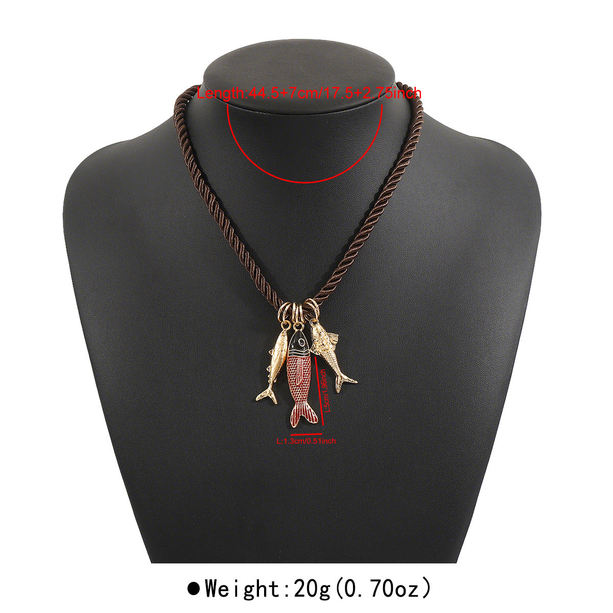 Collana con Pendente Artigianale Stile Vacanza Estiva Tartaruga e Conchiglia in Cordino di Poliestere con Finitura in Lega e Smalto da Donna