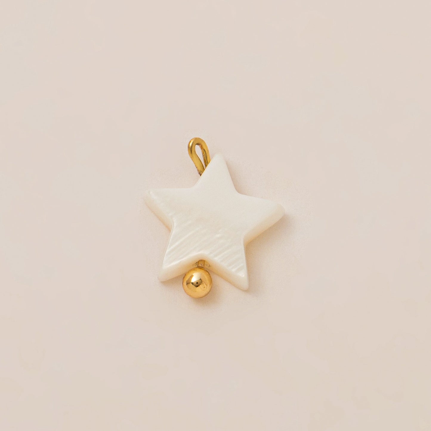 Luxury 18K Gold Plated Brass Heart Bow Geometric Pendant