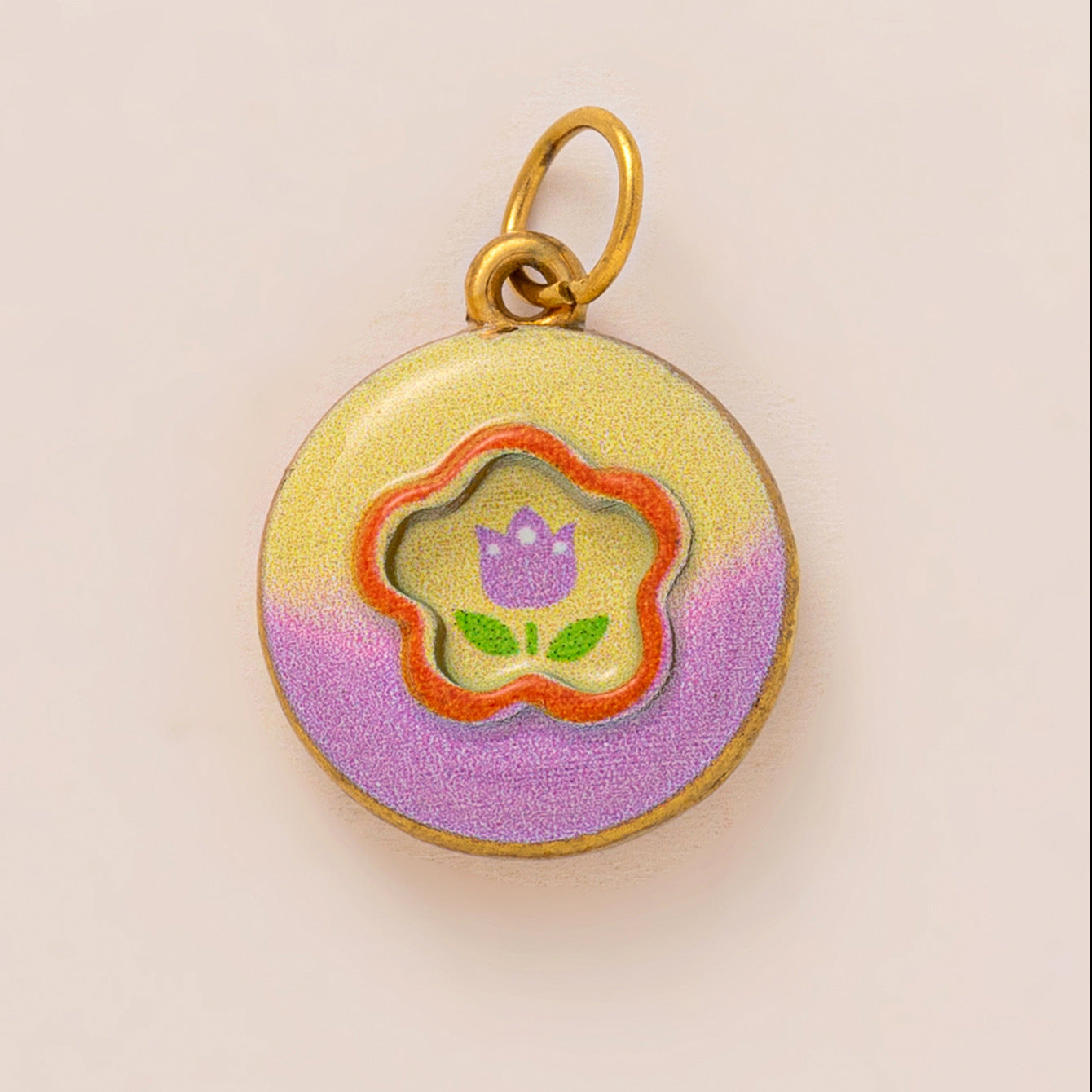 Collana Charm Bar Minimalista in Acciaio al Titanio PVD Placcato Oro a Forma di Frutto per Uomo e Donna