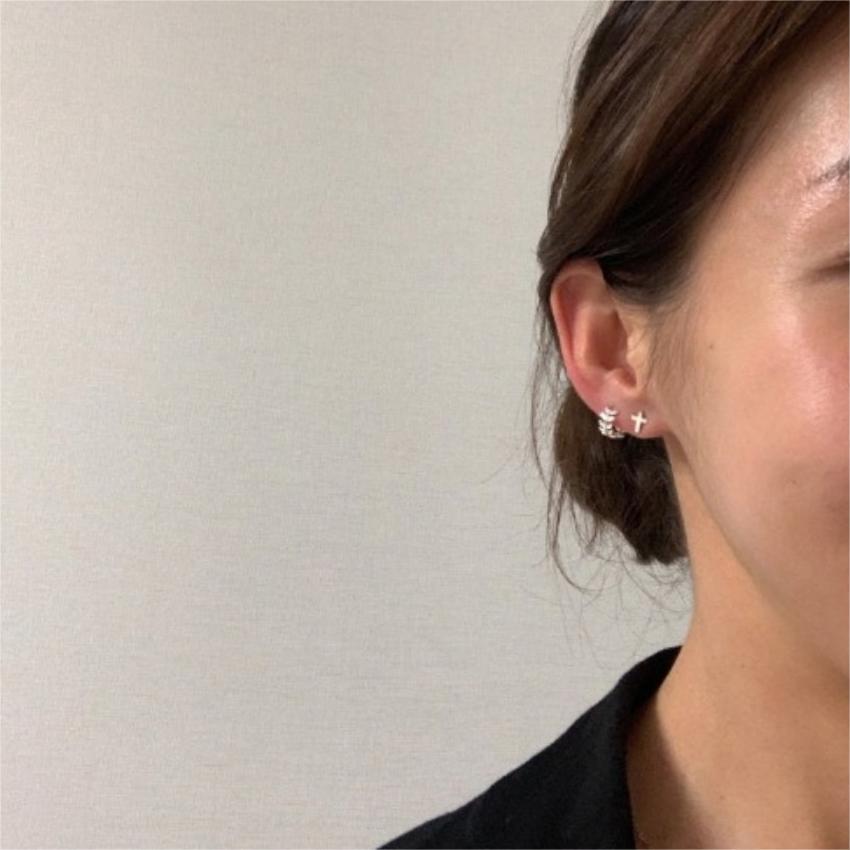 Sweet Minimalist 925 Sterling Silver Teardrop Leaf Earrings with Inlaid Pearl for Women