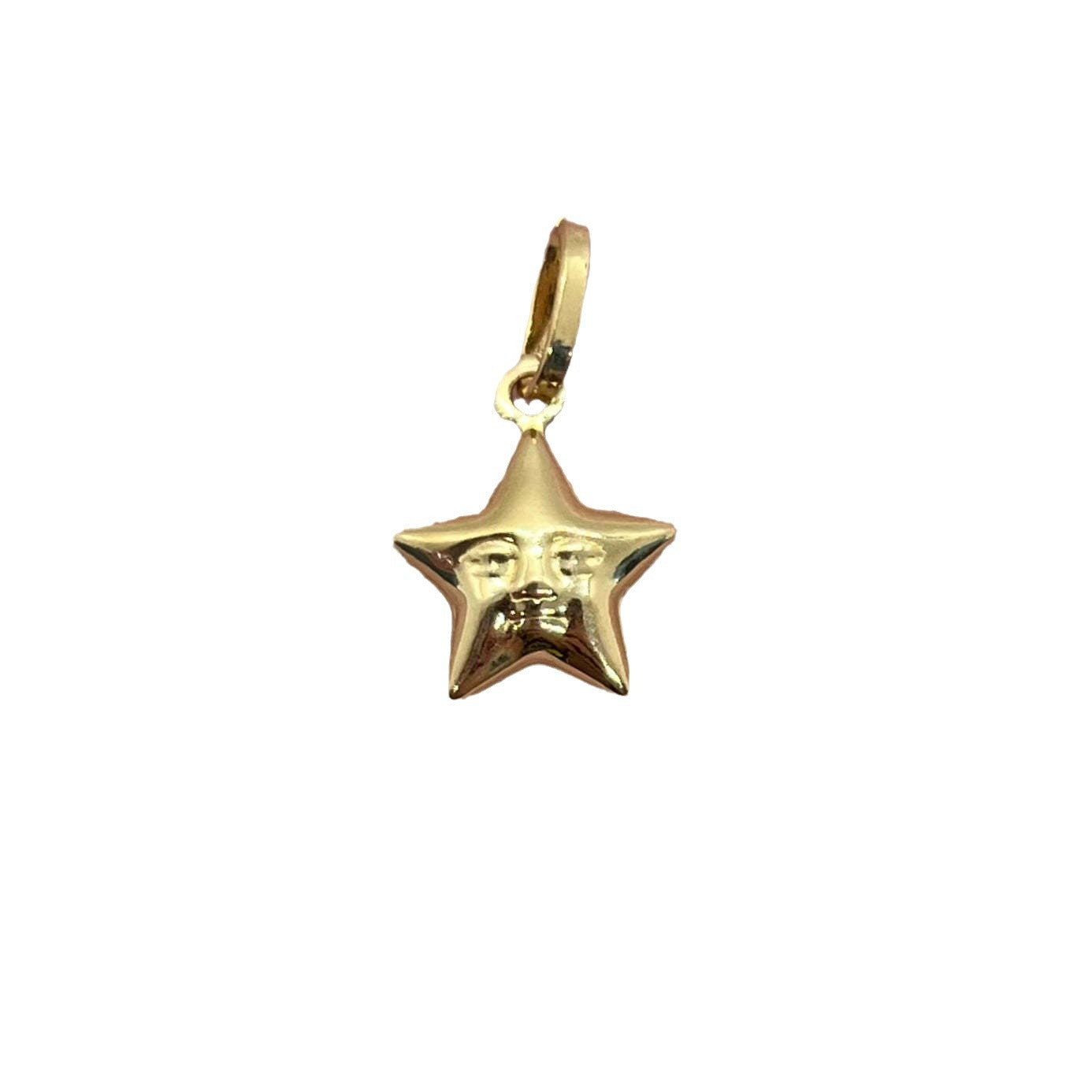 Elegant Stainless Steel PVD Star Heart Butterfly Geometric Pendant Necklace with Titanium Steel Charms