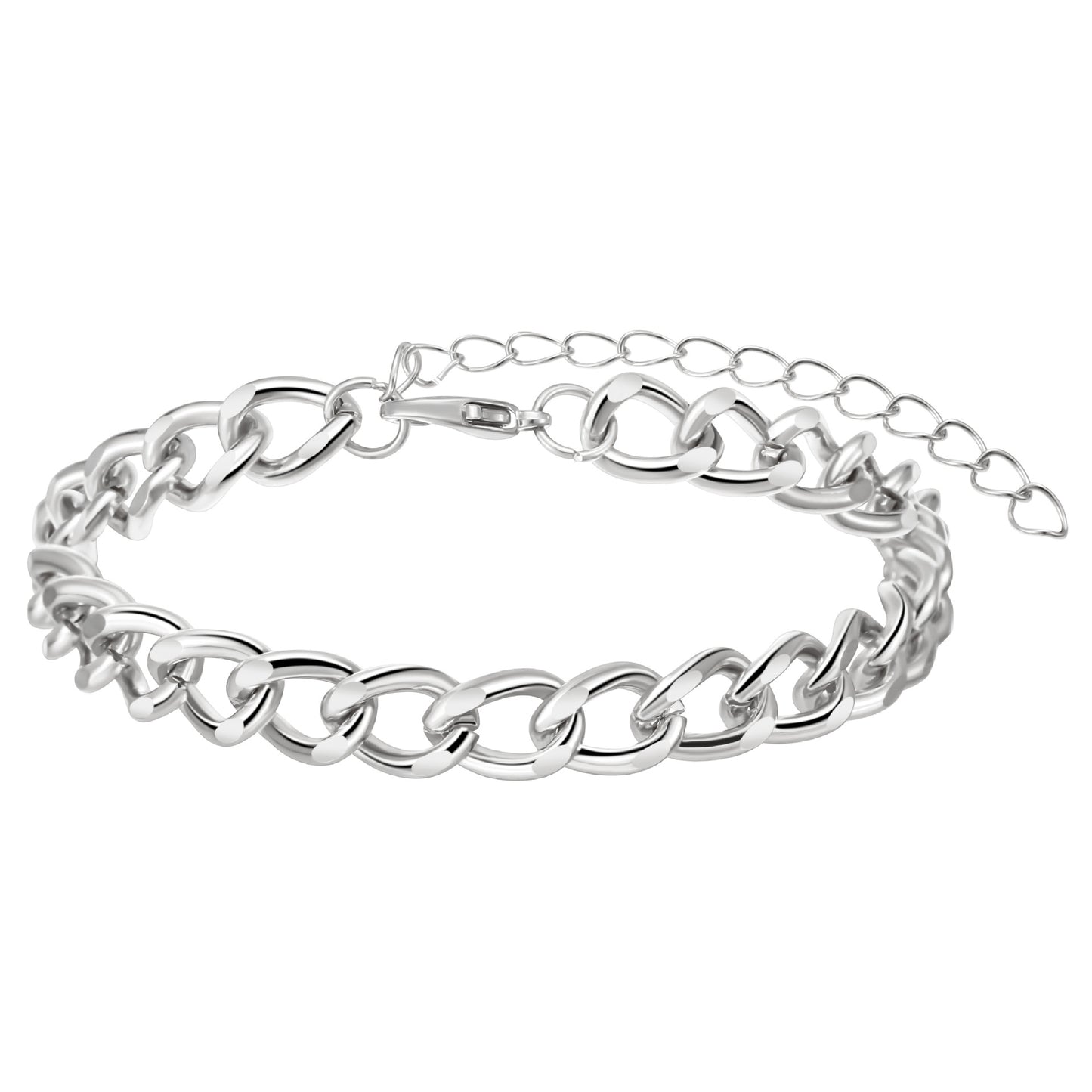Minimalist Elegant Geometric Alloy Plated Bracelet for Women