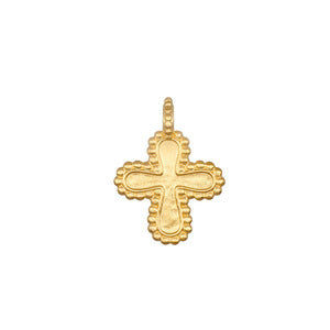Vintage PVD 18K Gold Plated Stainless Steel Star Charm Bar