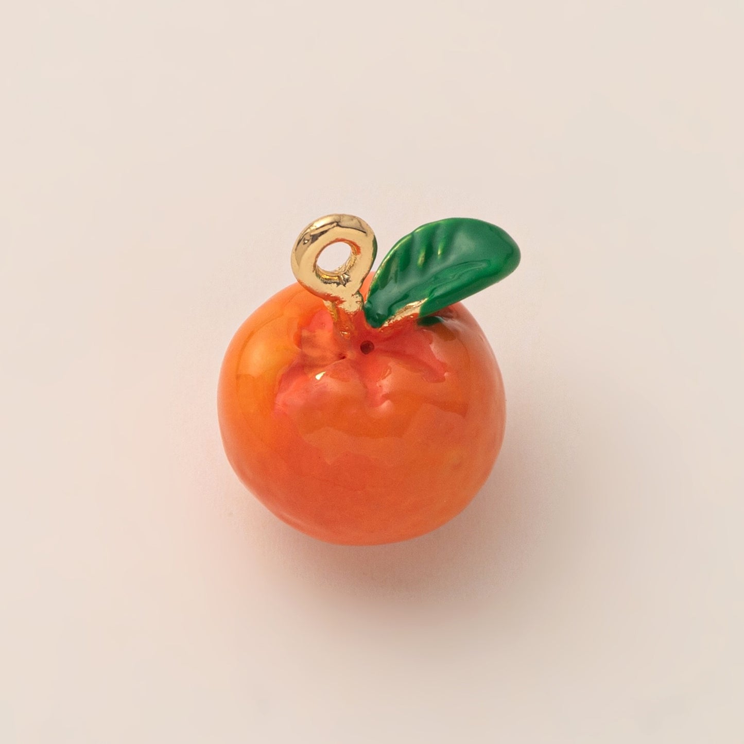 Sweet Acrylic Food Shape Bag Chain Charm with Fruit Pattern