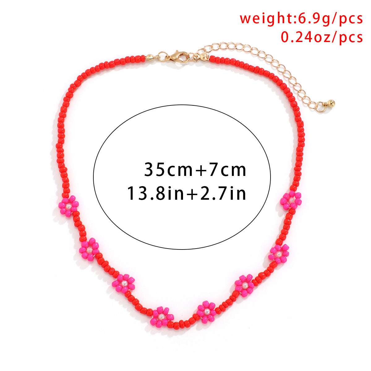 Vintage Ethnic Geometric Letter Resin Necklace with Rhinestone Pearl Inlay PVD Plated Alloy Pendant Floral Design