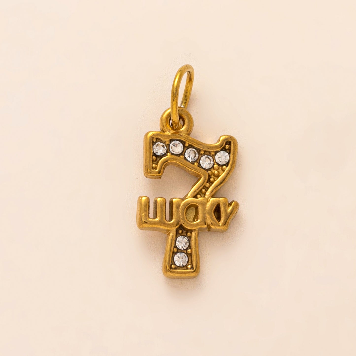 Fashion Business Stainless Steel PVD Gold Plated Charm Bar