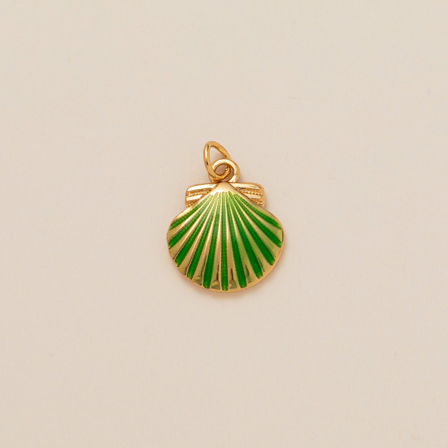 Minimalist Plated Brass Heart Charm Bar