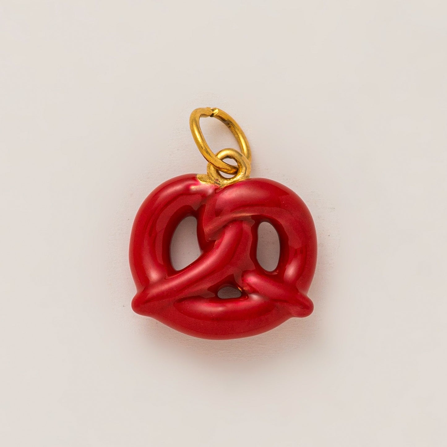 Sweet Acrylic Plated Food Pattern Bag Charm Keychain