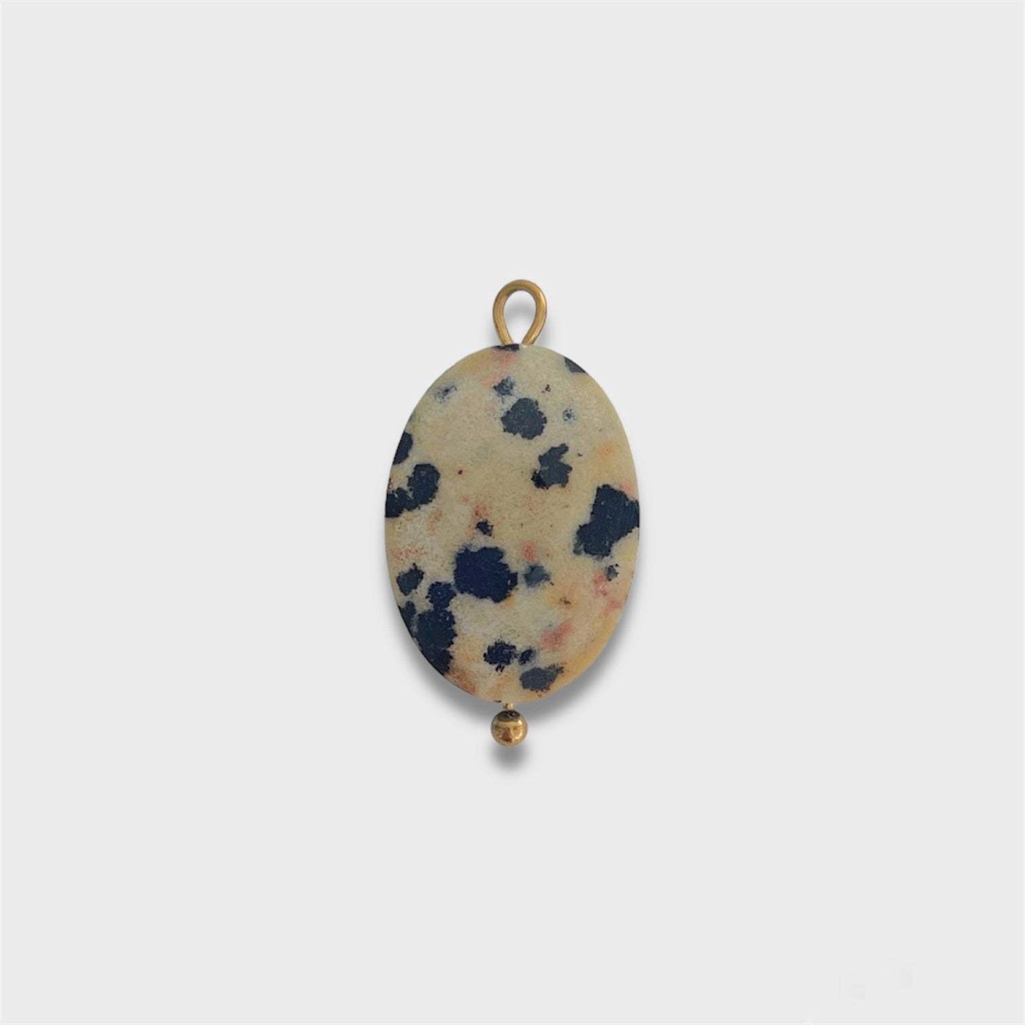 Geometric Heart Gemstone Pendant Titanium Steel Necklace for Women