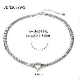 Minimalist Geometric Stainless Steel Bracelet Ring and Earrings Set with Polished Finish