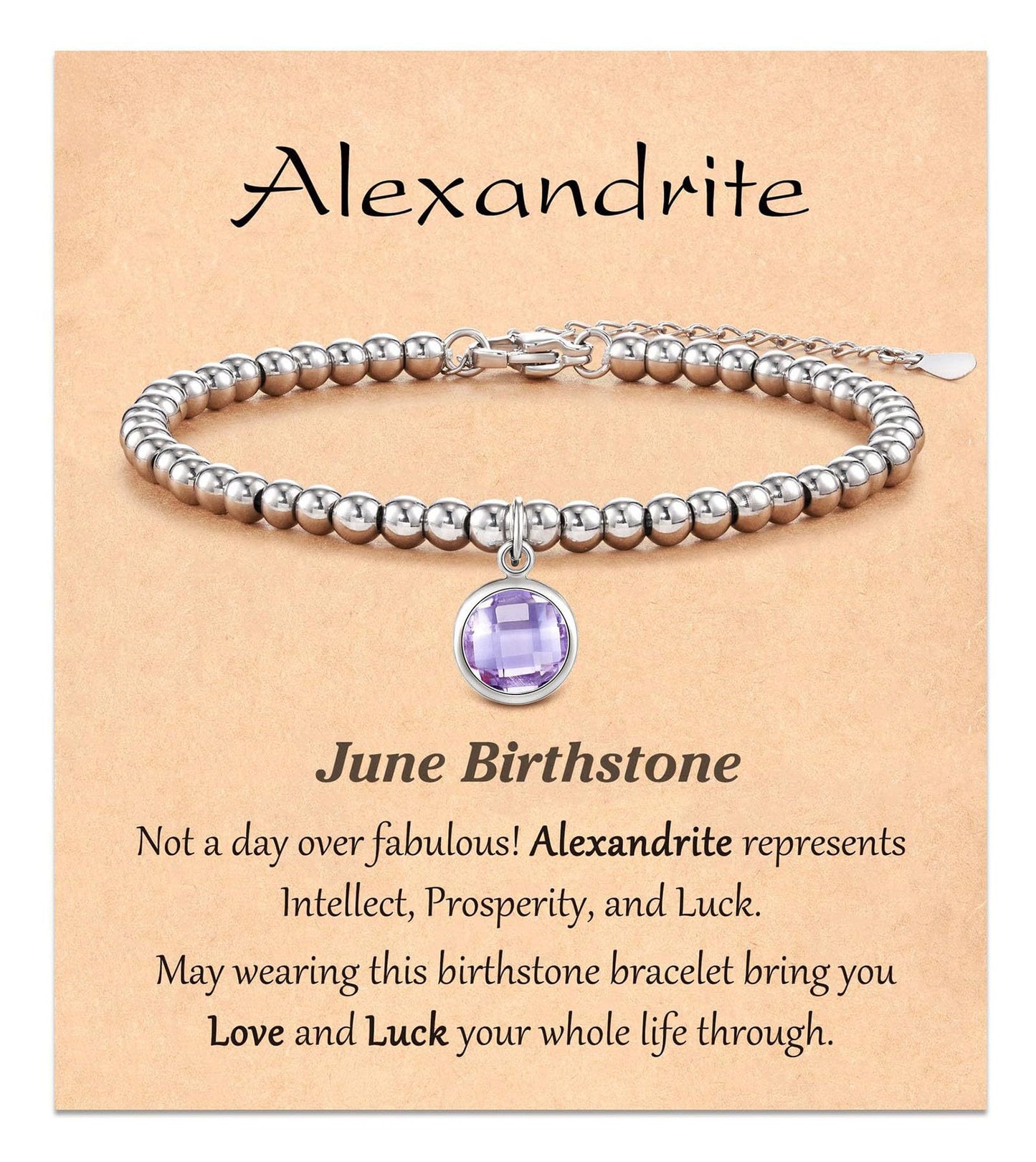 Fashion Elegant Geometric Round Plated Stainless Steel Bracelet for Women