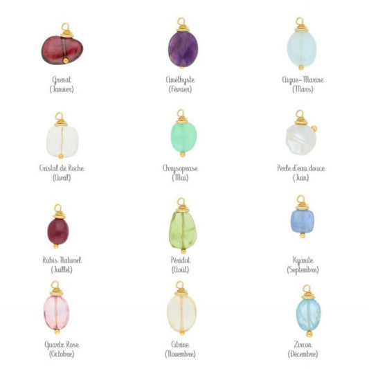 Colorful Geometric Stainless Steel Plated Cubic Zirconia DIY Charm Bar Necklace