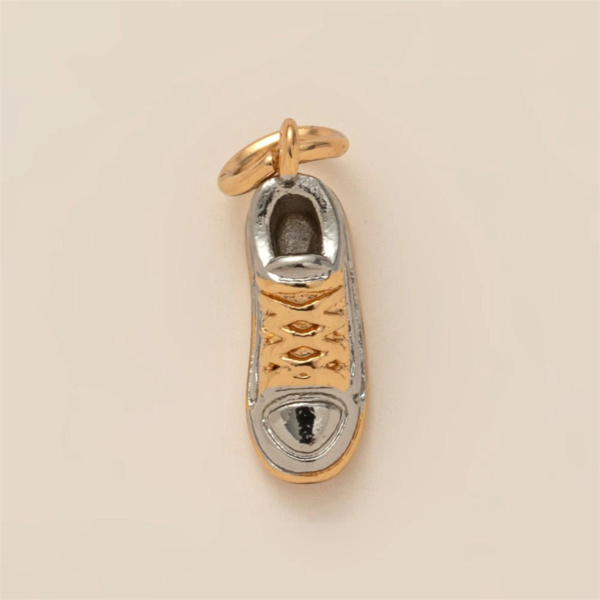 Minimalist Plated Brass Animal Shoe Charm