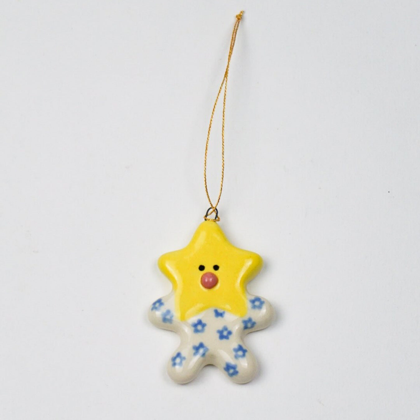 Vintage Cartoon Stainless Steel PVD Gold Plated Pendant Charm Bar for Women