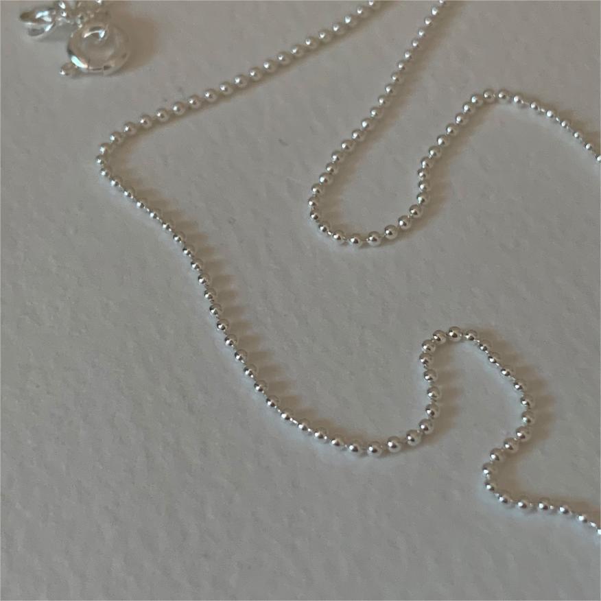 Minimalist Geometric Tulip Pendant Necklace in 925 Sterling Silver with Plated Finish