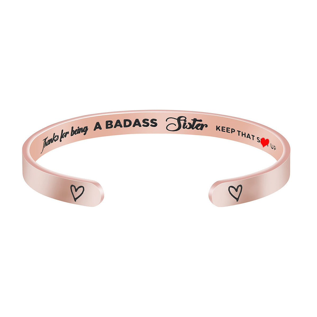 Pulsera de acero inoxidable de moda para mujer con acabado chapado, regalo ideal de Navidad, cumpleaños, Acción de Gracias para mamá