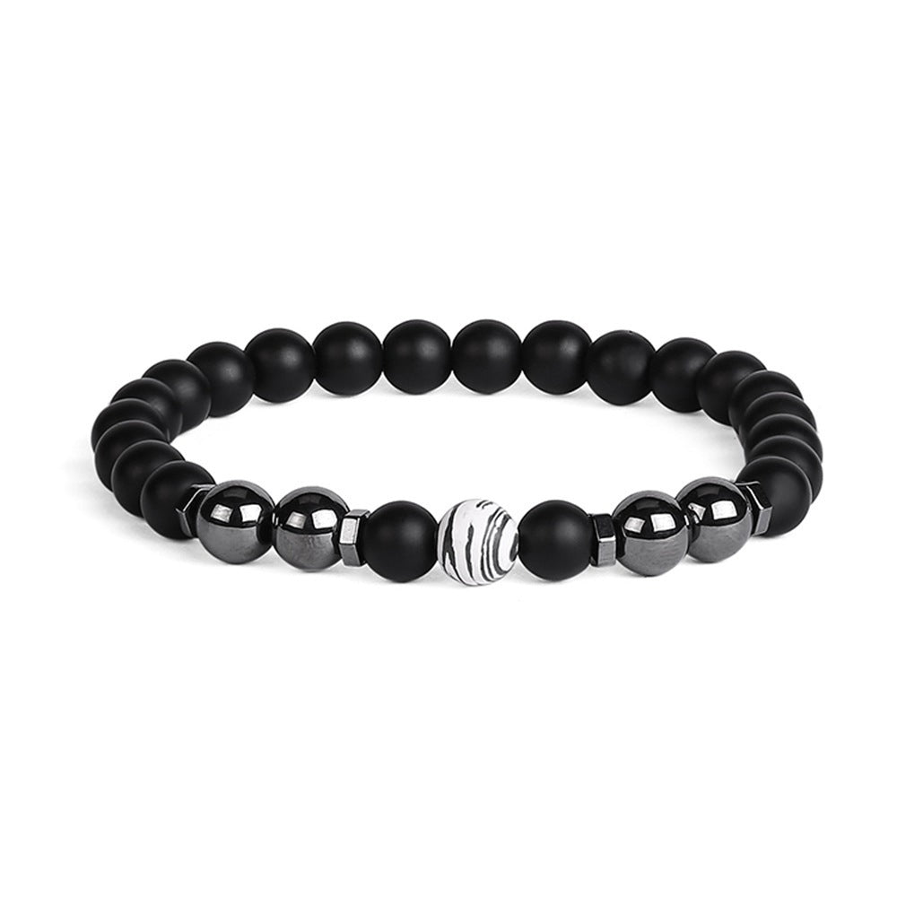 Geometric Magnetic Material Anklet for Unisex