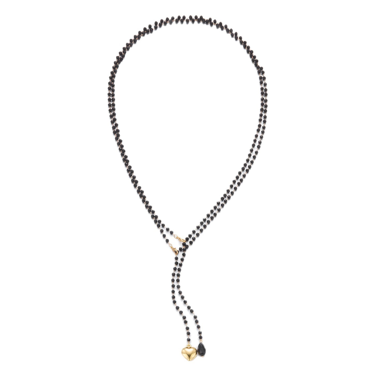 Minimalist Luxury Geometric Heart Alloy Plated Pendant Necklace for Women