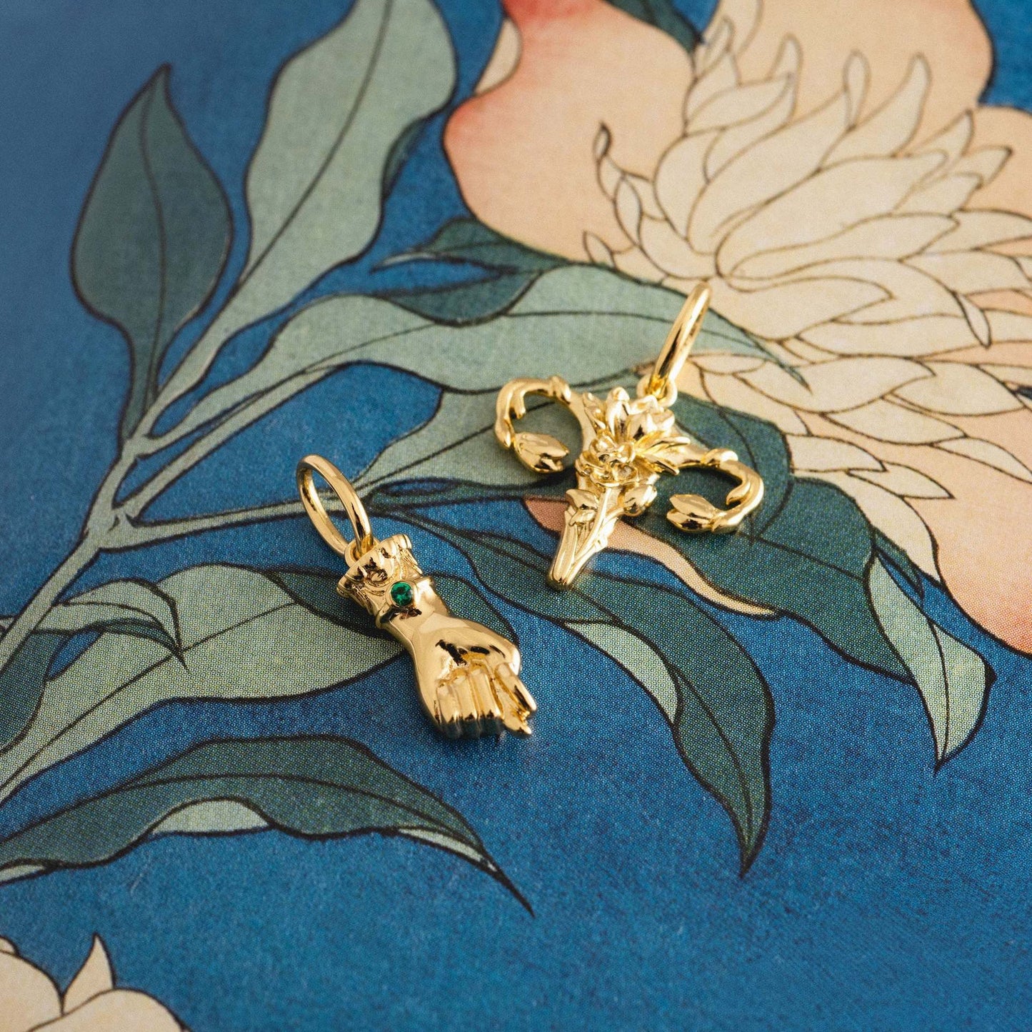 Ciondolo Lettera Vintage in Ottone Placcato Oro 18K Ciondolo a Goccia d'Olio con Ciondolo a Barra per Donna