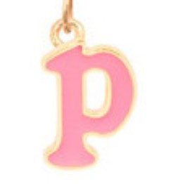 Minimalist Letter Shape Stainless Steel Necklace with Enamel Finish and 18K Gold Plating