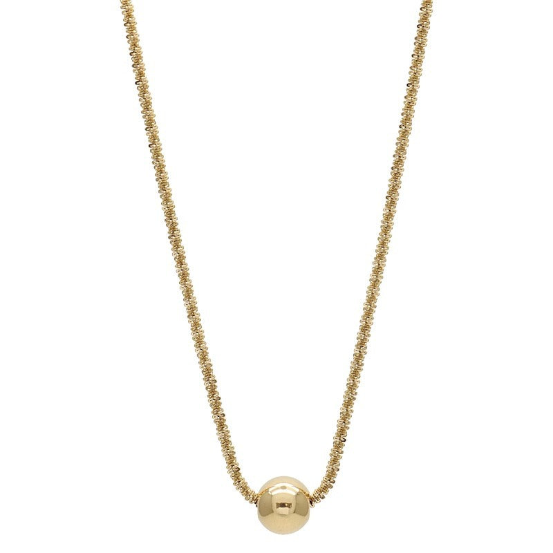 Collana con clavicola placcata in acciaio al titanio a forma irregolare dal design originale con motivo a stelle intere