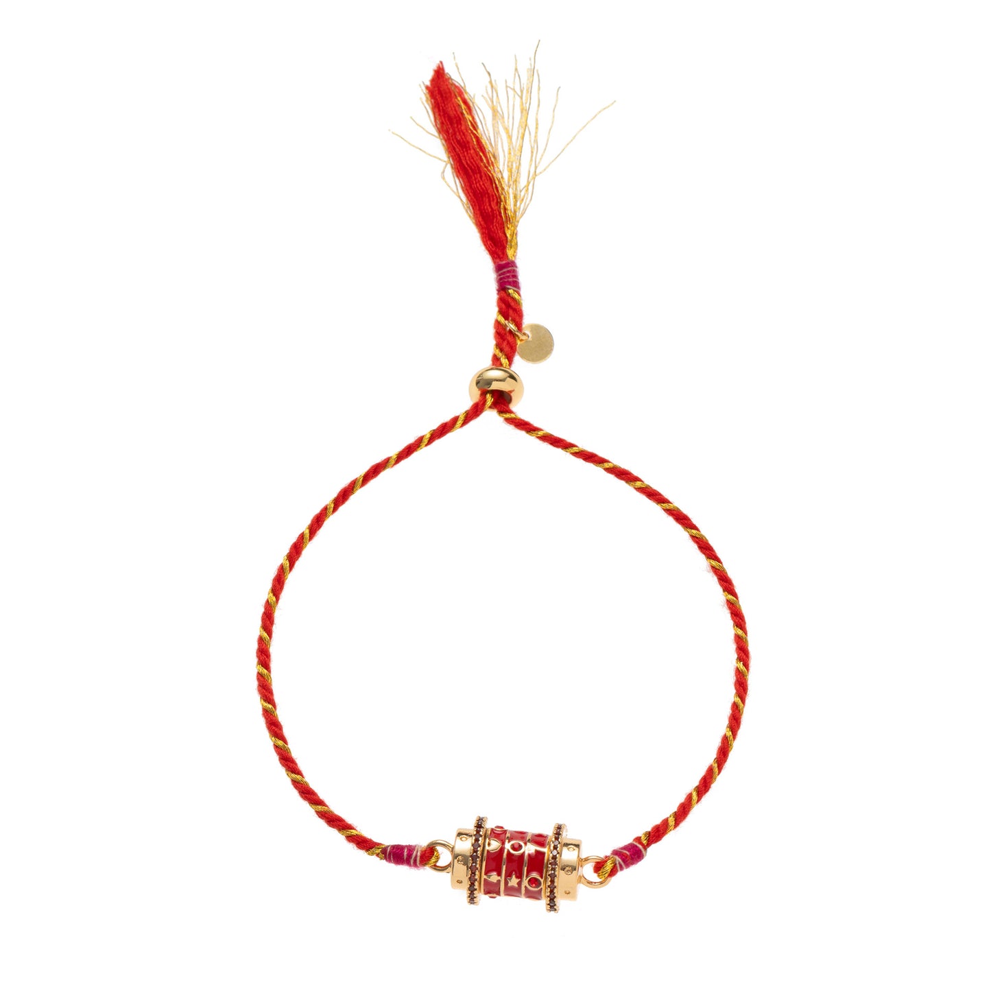 Vintage Geometric Tarot Bracelet with Star Pendant, Gold-Plated Titanium Steel Jewelry for Women and Men
