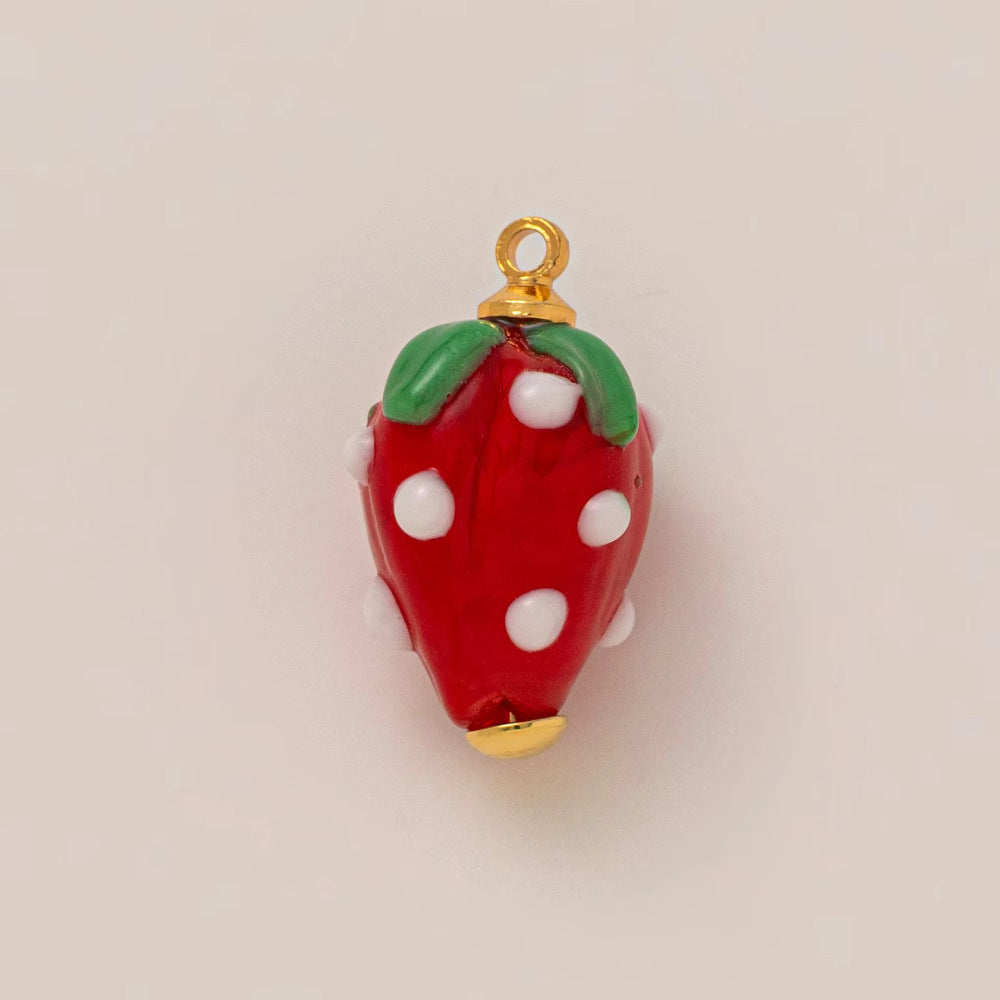 Minimalist Floral Pattern Brass PVD Plated Charm Bar