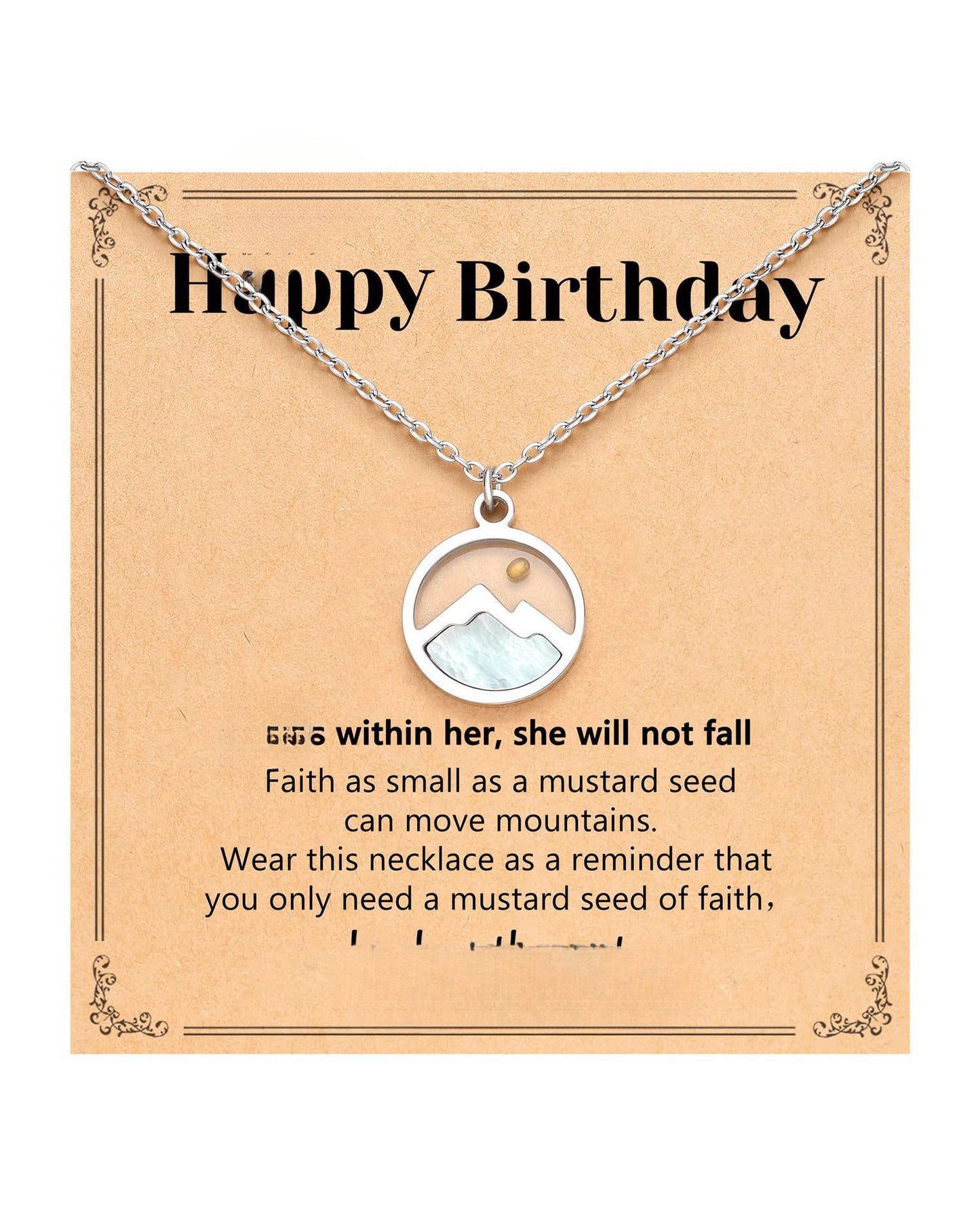 Sweet Oval Geometric Floral Stainless Steel Plated Necklace Unisex Cable Chain