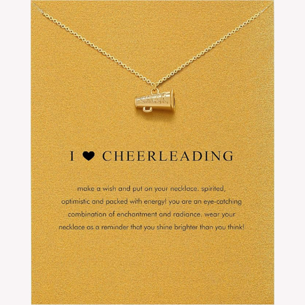 Elegant Geometric Round Stainless Steel Pendant Cable Chain Necklace Unisex