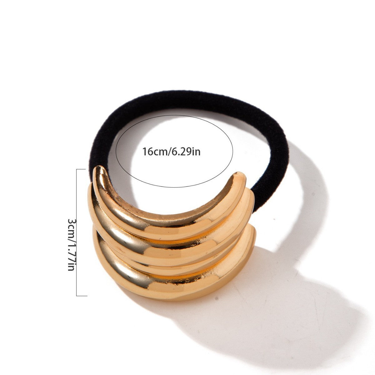 Fashion Butterfly Alloy Plated Hair Tie