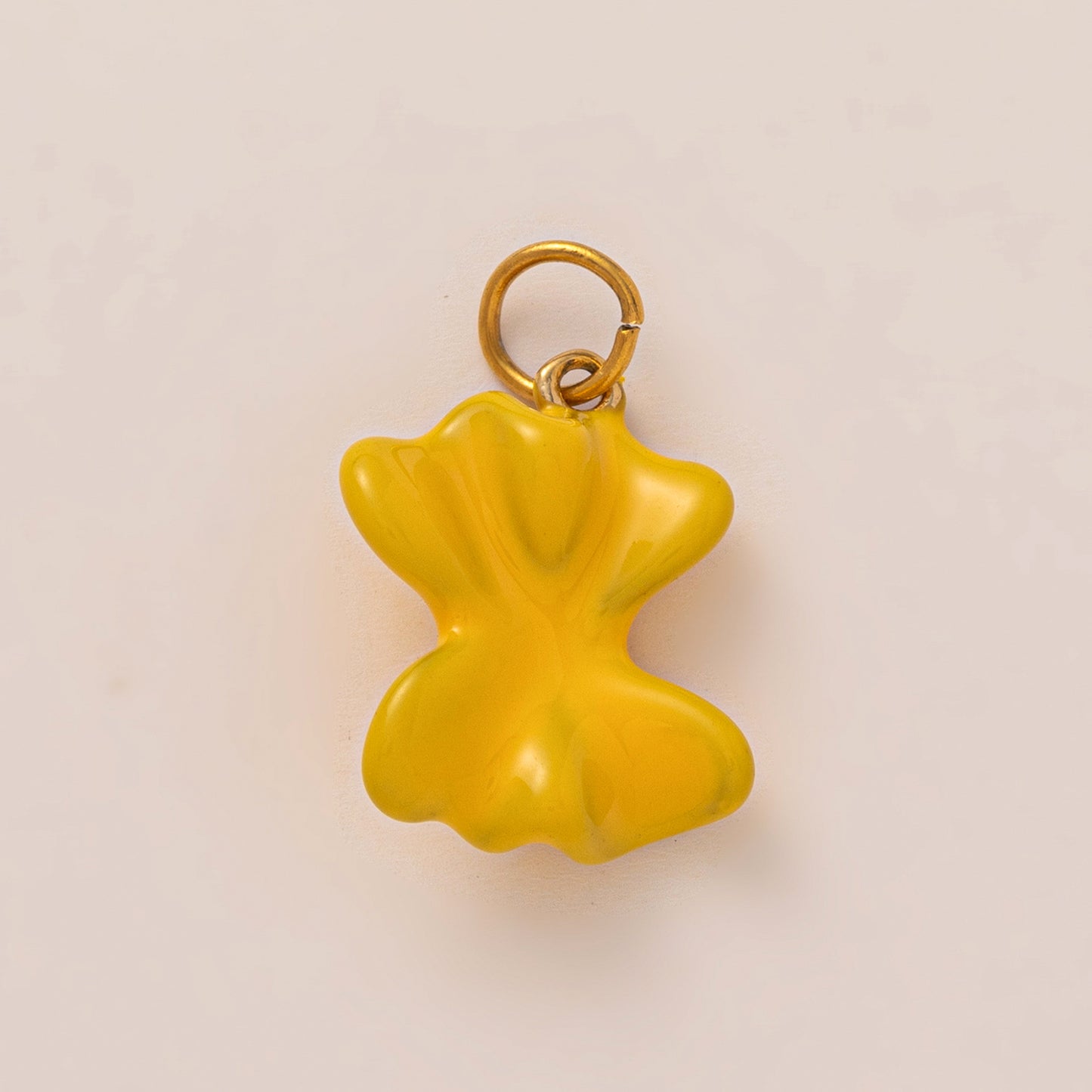 18K Gold Plated Stainless Steel Fruit Series Charm Bar for Corn Chain Necklace Unisex DIY Pendant