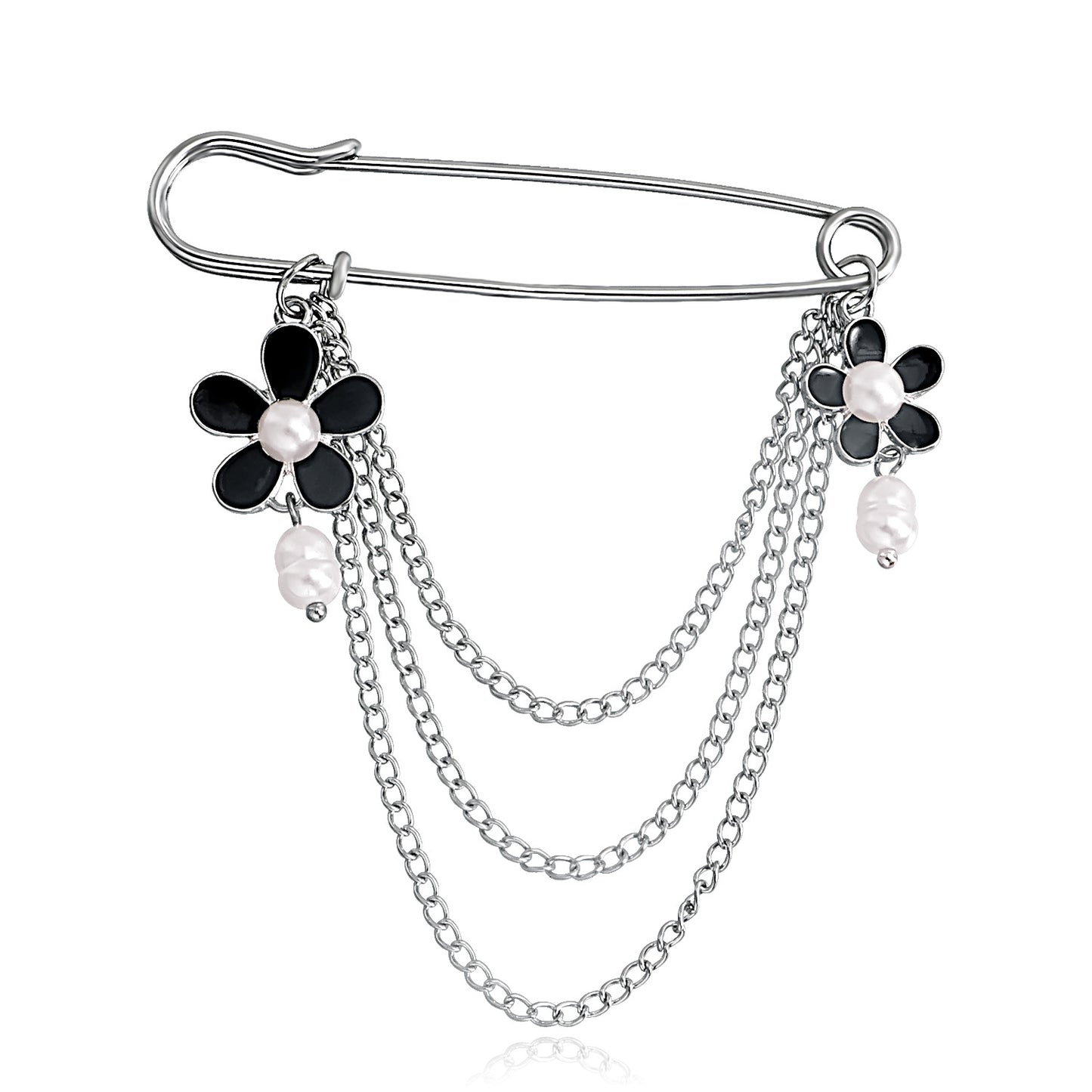 Geometric Fashionable Alloy Brooch with Plated Finish for Women, Eye Motif Decorative Pin for Stylish Streetwear and Office Wear