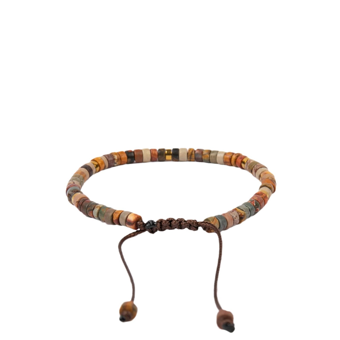 Minimalist Geometric Crystal Braided Bracelet for Women