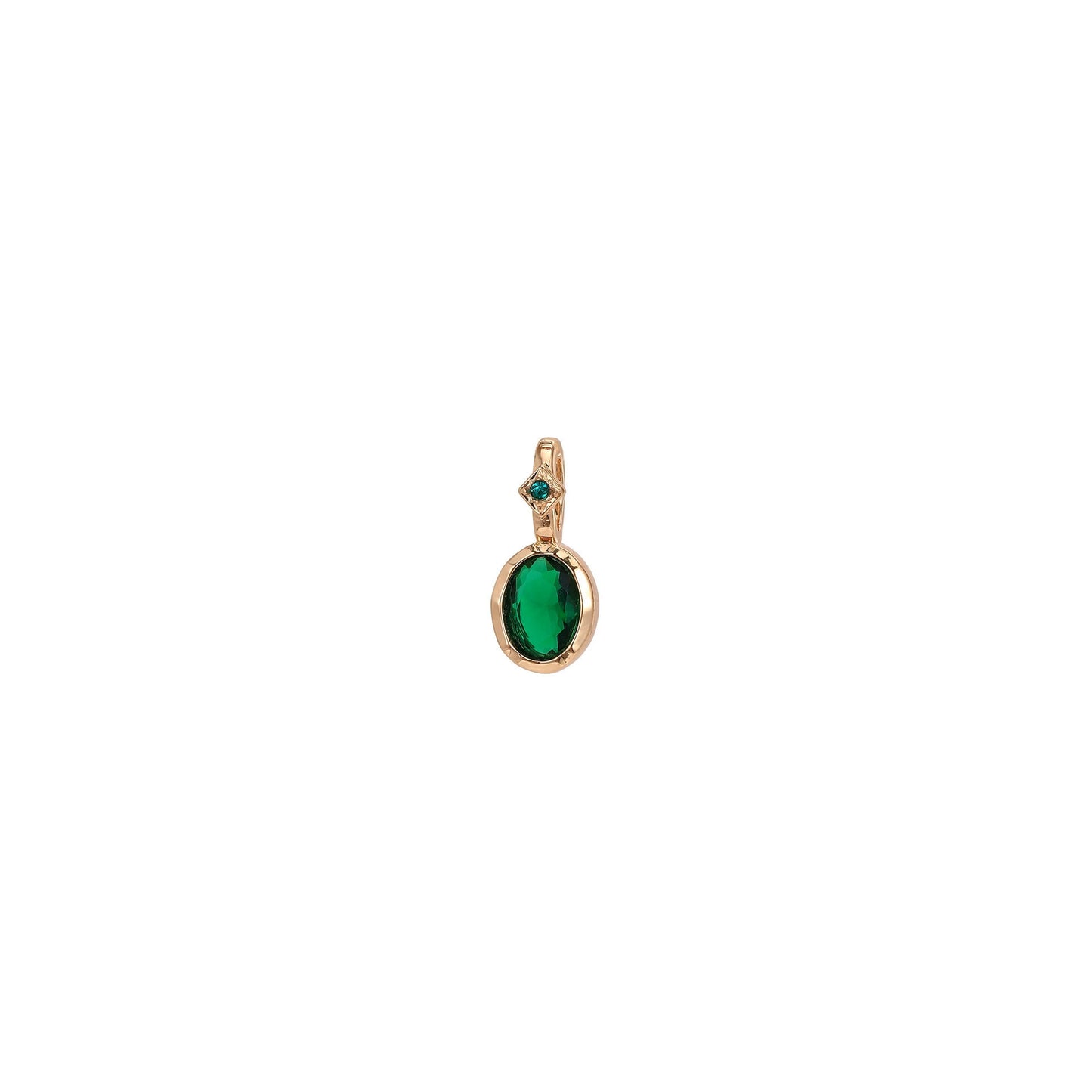 Vintage Geometric Stainless Steel 18K Gold PVD Plated DIY Charm Bar Necklace with 12 Birthstones