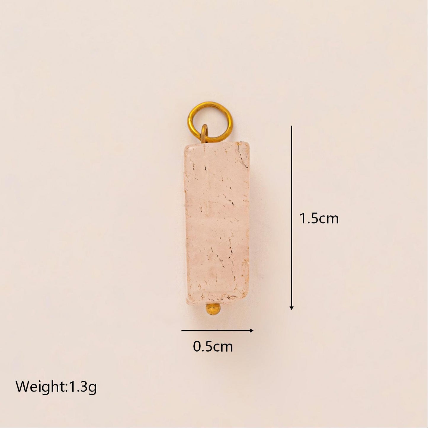Ethnic Oval Jade Pendant Stainless Steel PVD Plated Corn Chain Necklace DIY Charm Bar Unisex