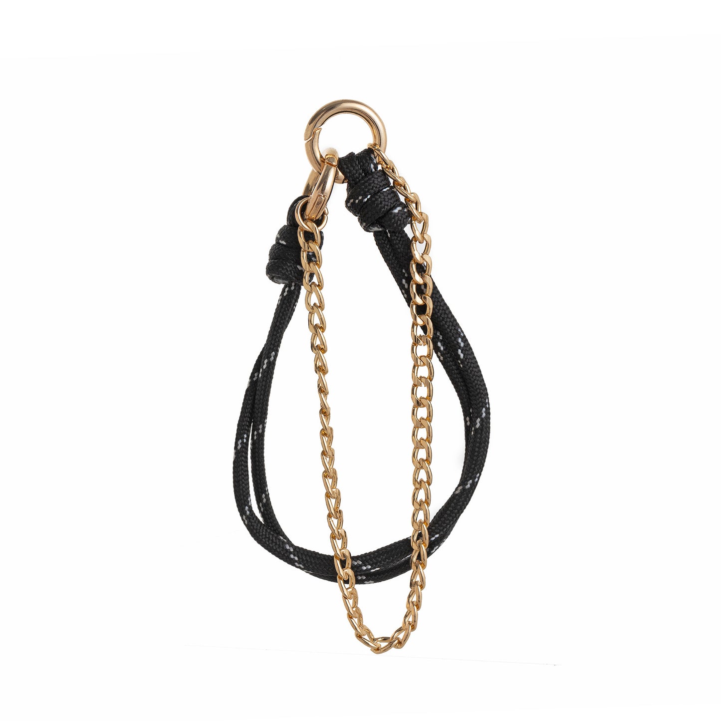 Elegant Plated Stainless Steel Letter Bag Charm