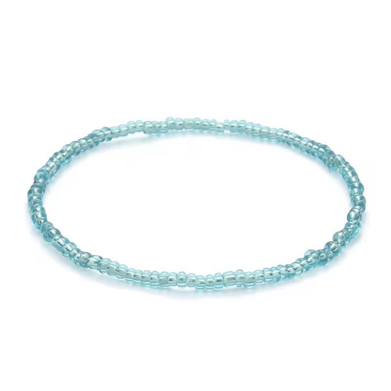 Bohemian Handmade Seed Bead Anklet for Women Beach Jewelry