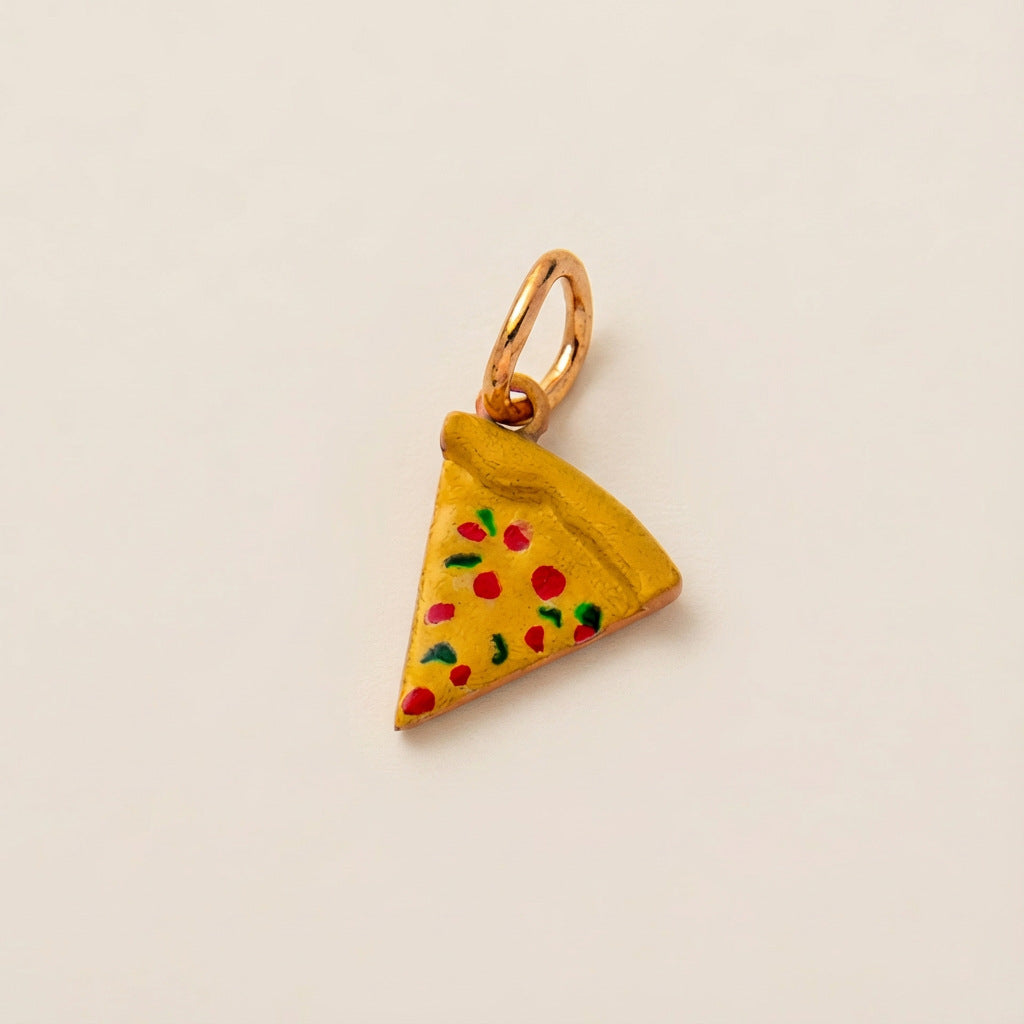 Vintage Gold Plated Brass Animal Charm Bar for DIY Jewelry Making