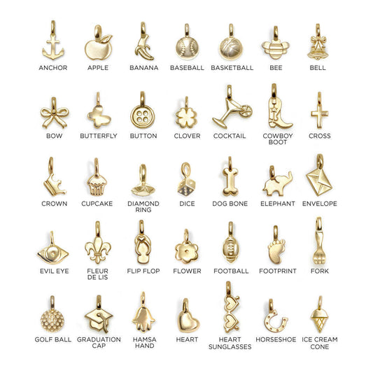 Vintage Geometric Stainless Steel PVD Gold Plated DIY Charm Bar