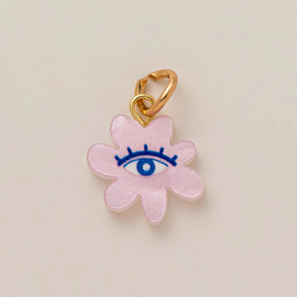 Sweet Stainless Steel Plated Heart Moon Star Geometric Pendant Necklace for Unisex