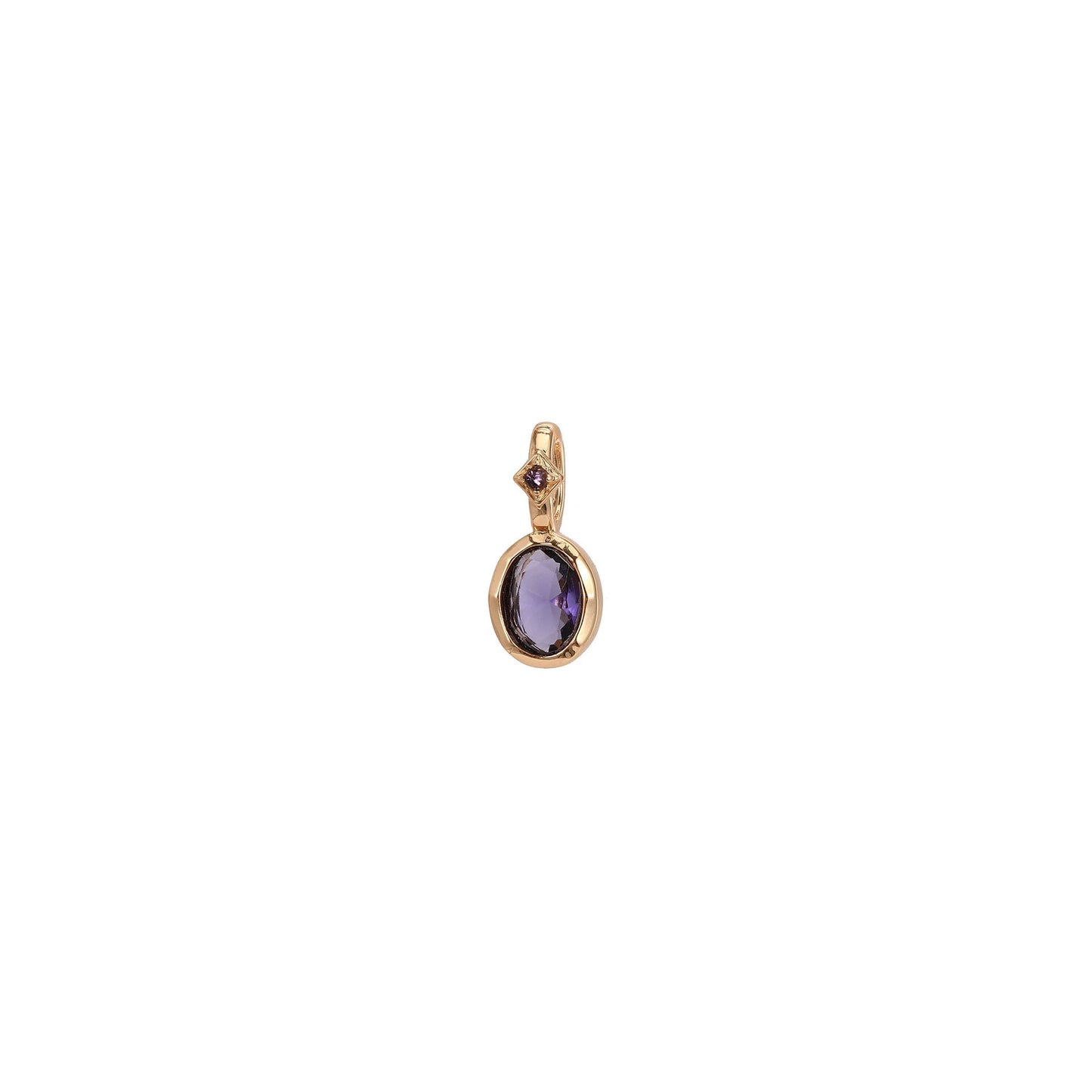 Vintage Geometric Stainless Steel PVD Gold Plated DIY Charm Bar Necklace with 12 Birthstones