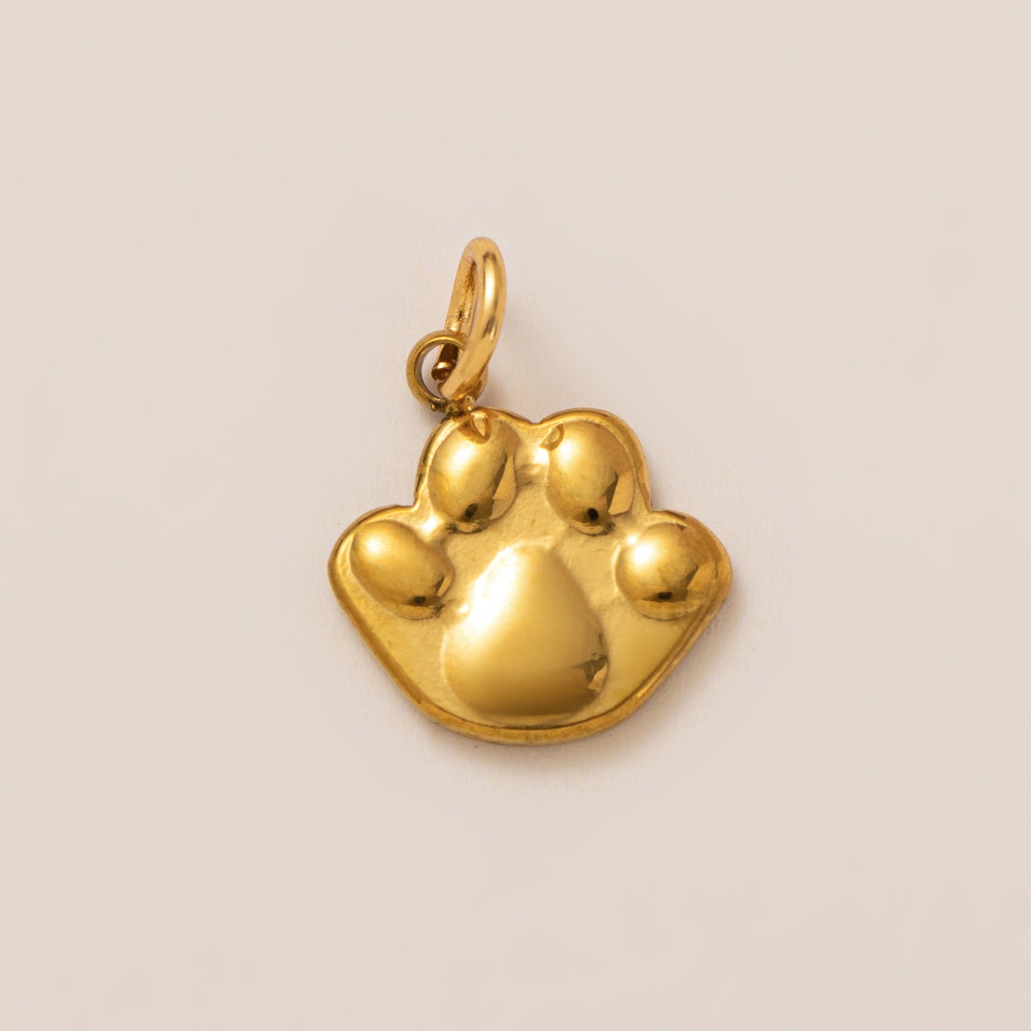 Minimalist 18K Gold Plated Round Square Pearl Titanium Steel Charm Bar Necklace