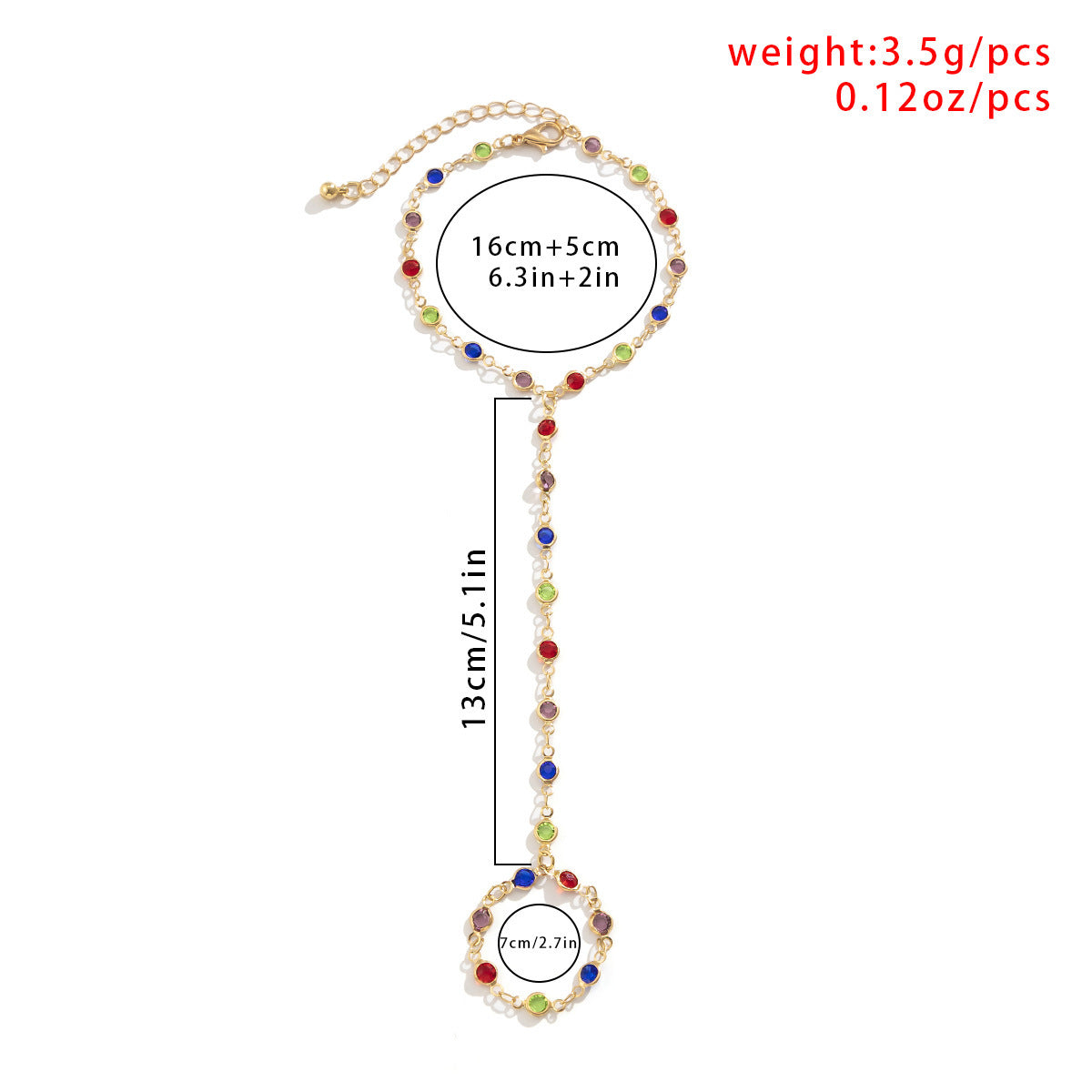 Minimalist Bohemian Geometric Round Alloy Plated Bracelet for Women